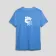 T-Shirt for climbing - In bolts we trust (Blue)